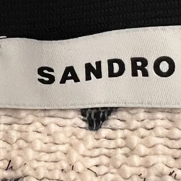 Sandro Breene Houndstooth Skirt size 36 - Picture 3 of 10